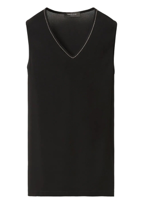 Fabiana Filippi sablé tank top - Black