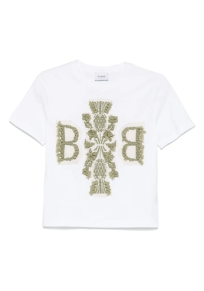 Barrie logo-embroidered T-shirt - White
