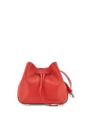Hogan mini Hocket drawstring bucket bag - Red