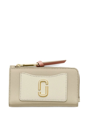 Marc Jacobs Utility Snapshot zip-around leather wallet - Neutrals