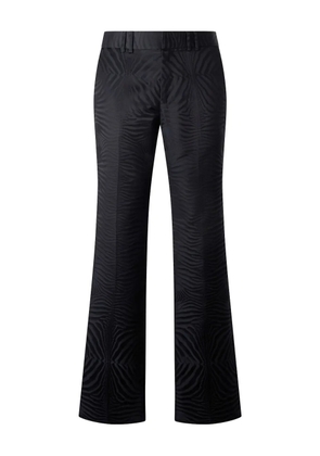 Roberto Cavalli Tiger-print trousers - Black
