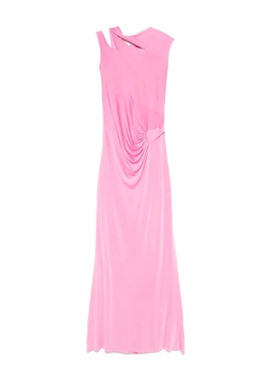 MOOS STUDIO cut out-detail maxi dress - Pink