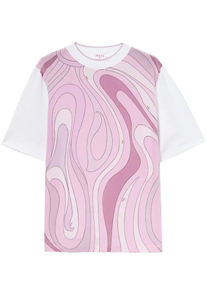 PUCCI Marmo-print t-shirt - Pink