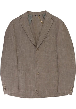 Loro Piana single-breasted blazer - Brown