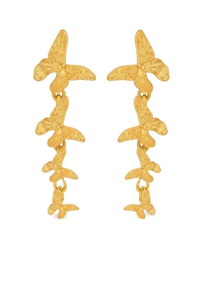 Oscar de la Renta Butterfly Drop earrings - Gold