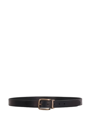 Dolce & Gabbana buckled leather belt - Black