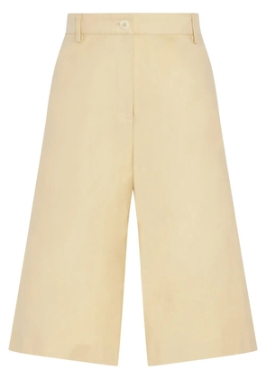 Rosetta Getty wide-leg bermuda shorts - Yellow