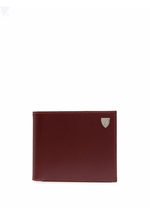 Aspinal Of London bi-fold leather wallet - Brown