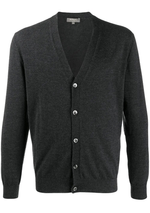 N.Peal Gents fine-knit cardigan - Grey