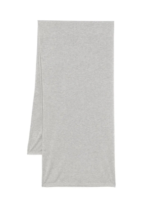 TOTEME mélange-effect scarf - Grey