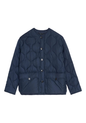 Zadig&Voltaire Bunji quilted button-fastening jacket - Blue