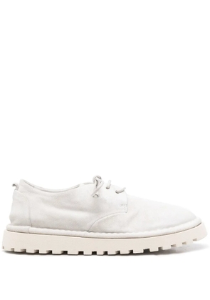 Marsèll Sancrispa Alta suede derby shoes - Blue