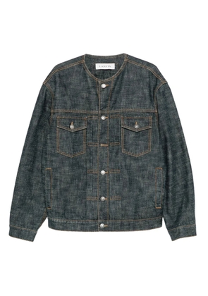 Lanvin buttoned denim jacket - Blue