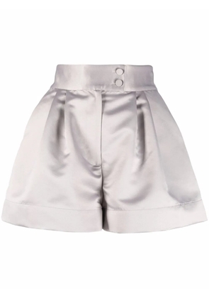 STYLAND high-waist wide-leg shorts - Grey