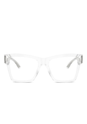 Dolce & Gabbana Eyewear cat-eye frame glasses - White