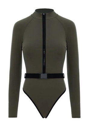 Noire Swimwear long-sleeve swimsuit - Green