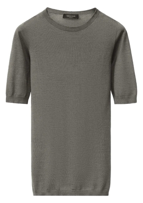 Fabiana Filippi round neck t-shirt - Grey