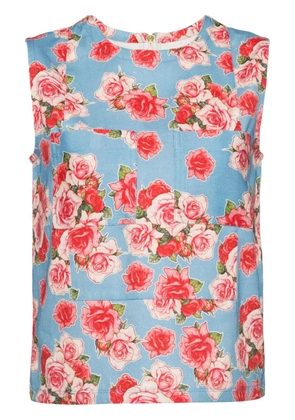 Bambah Rose denim top - Blue