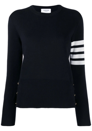Thom Browne 4-Bar Milano stitch jumper - Blue