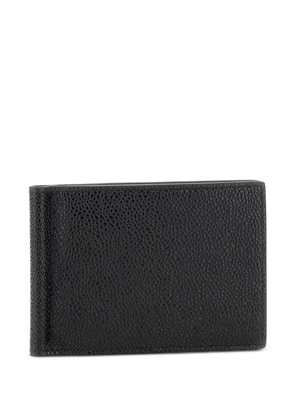 Thom Browne grained-leather wallet - Black