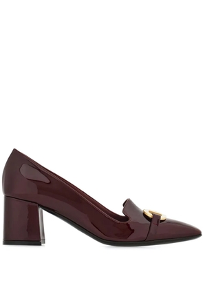 Ferragamo 60mm Gancini pumps - Red