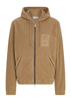 Ferragamo Monogram hoodie - Neutrals