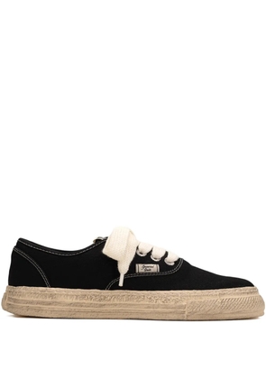 General Scale. Kiefer canvas sneakers - Black