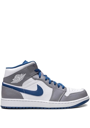 Jordan Air Jordan 1 Mid 'True Blue' sneakers - White