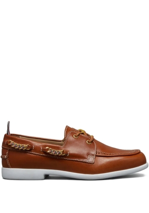 Thom Browne chain-link boat shoes
