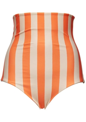La DoubleJ high-waist bikini brief - Orange