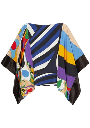 PUCCI Iride-print kaftan - Blue