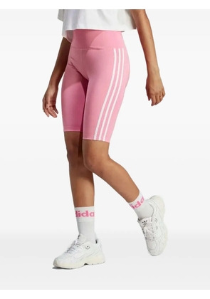 adidas high-waisted shorts - Pink