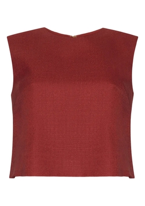 Adam Lippes Mercer top - Red