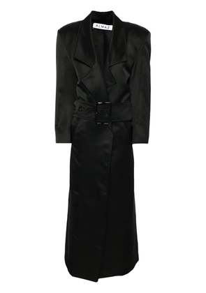 Almaz belted trench coat - Black