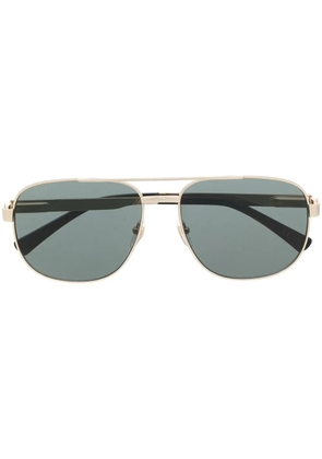 Gucci Eyewear pilot-frame tinted sunglasses - Gold