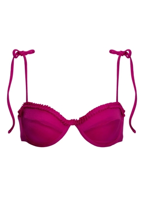 Agua Bendita Madelyn bikini top - Pink