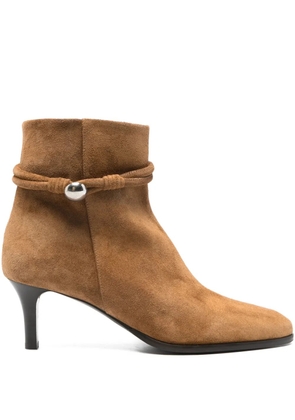 ISABEL MARANT Miniki suede ankle boots - Brown