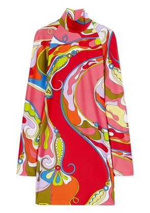 PUCCI Orchidee dress - Red