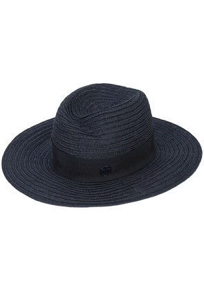 Maison Michel Virginie straw Fedora hat - Blue