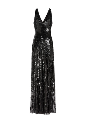 Jenny Packham Night Fever maxi dress - Black