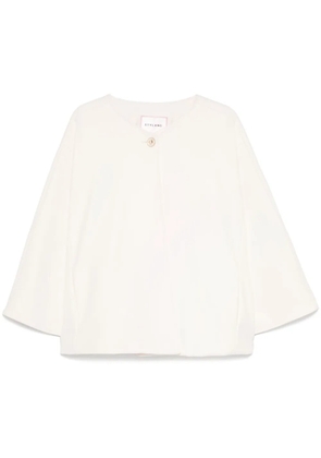 STYLAND twill jacket - 11 OFF WHITE