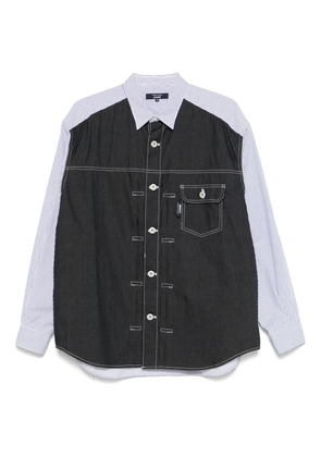 Comme des Garçons Homme striped shirt - Blue