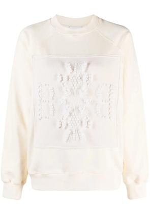 Barrie B-logo sweatshirt - Neutrals