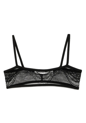 Christopher Esber lace bralette - Black