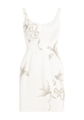 Jenny Packham Giselle embellished mini dress - White