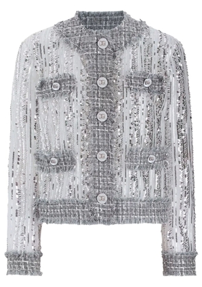 Dolce & Gabbana sequinned jacket - Silver