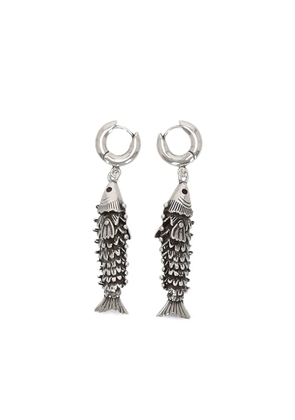 ISABEL MARANT pendant fish earrings - Silver