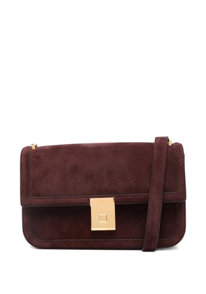 DeMellier Paris suede cross body bag - Red