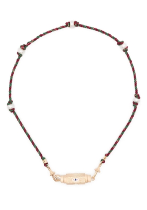 Marie Lichtenberg 14K yellow gold Evil Eye sapphire necklace