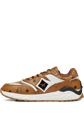 MCM Skywander logo sneakers - Brown